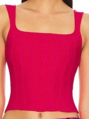 Full Length Knit Corset in Fatale Pink
GUIZIO